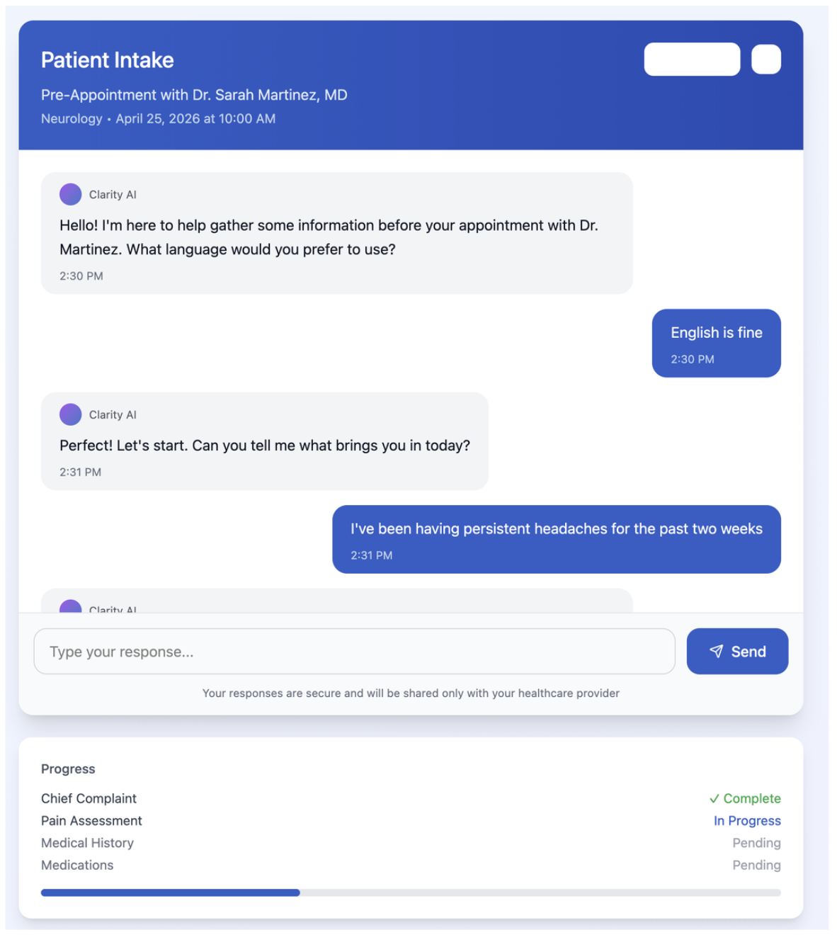 Clarity Health preview